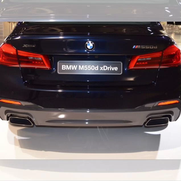 Диффузор заднего бампера bmw g30 550