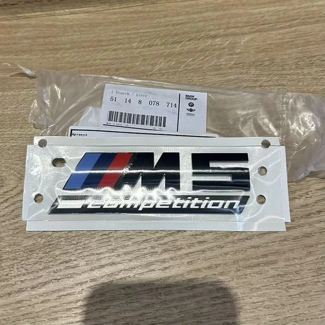 Шильдик BMW M5 F90 Competition