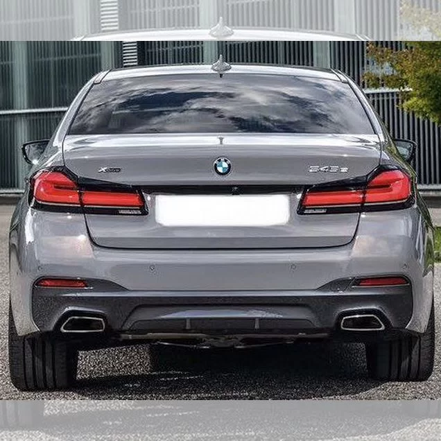 Диффузор заднего бампера (накладка) bmw g30 LCI m