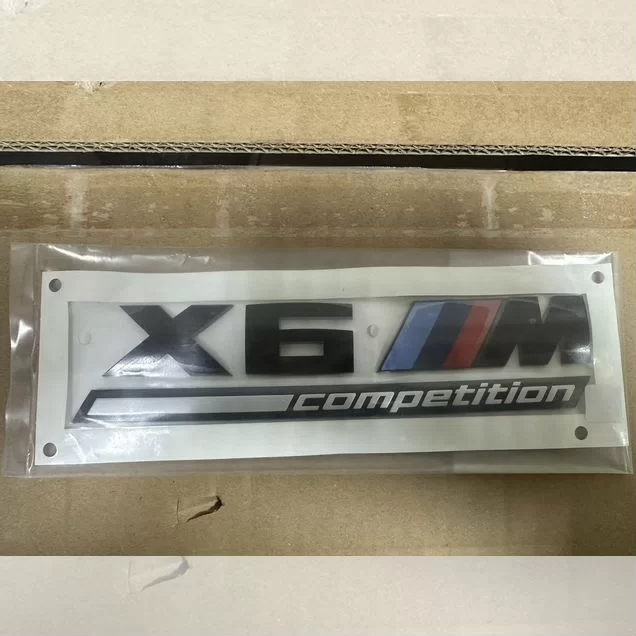Эмблема BMW X6M Competition