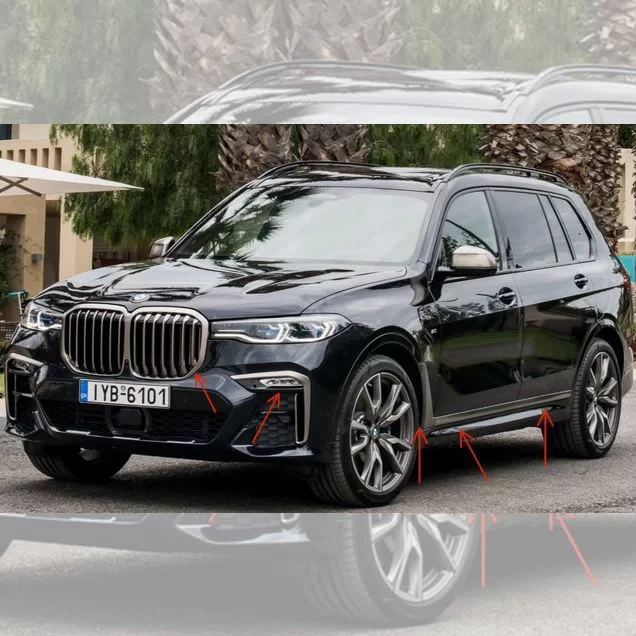 Комплект вставок BMW G07 m50 cerium grey