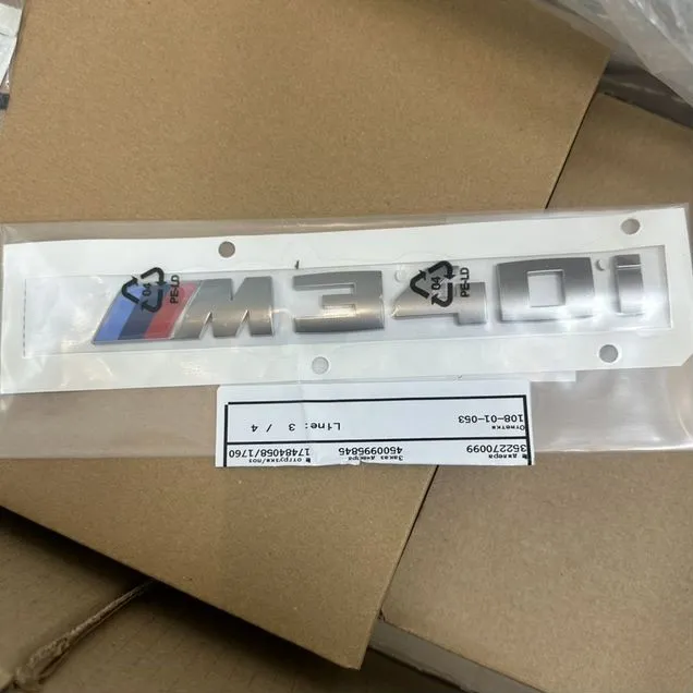 Надпись BMW G20 M340i Cerium