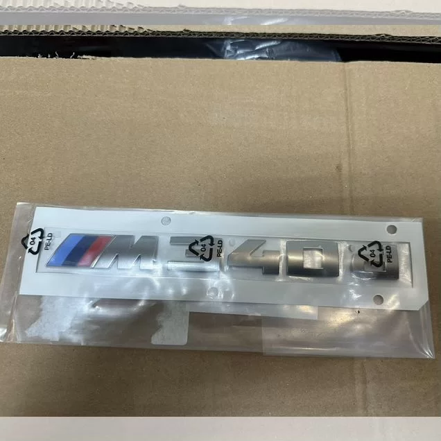 Надпись M340D BMW G20 Cerium grey