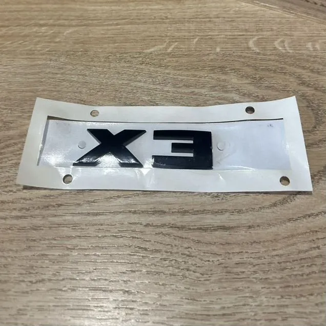 Надпись X3 BMW G01 G01 LCI